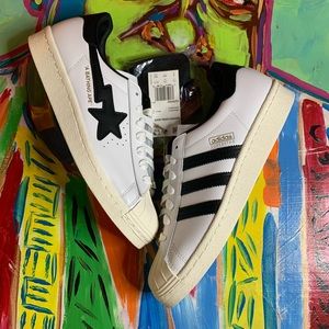 Adidas x Bape Superstar 80s